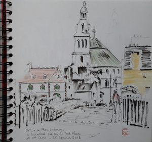 Place Lovignon à Quimperlé